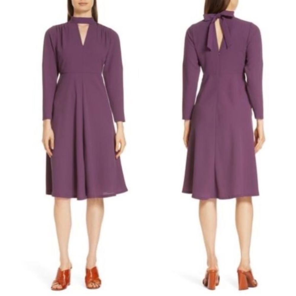 LEWIT LONG SLEEVE DRESS SIZE 8 NEW